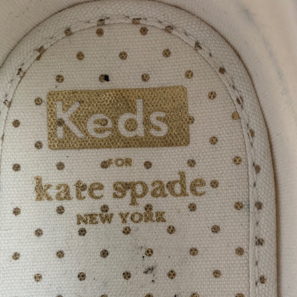 Keds x kate spade Cream Lace & Rhinestone Sneakers NWOT - Picture 2 of 8